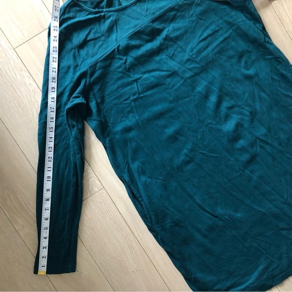 Fat Face Emerald Cotton Long Sleeve Dress Size L - Picture 9 of 12